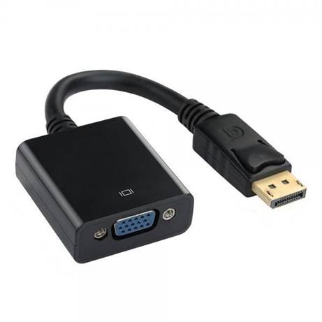 Adaptador Displayport Macho para VGA Fêmea